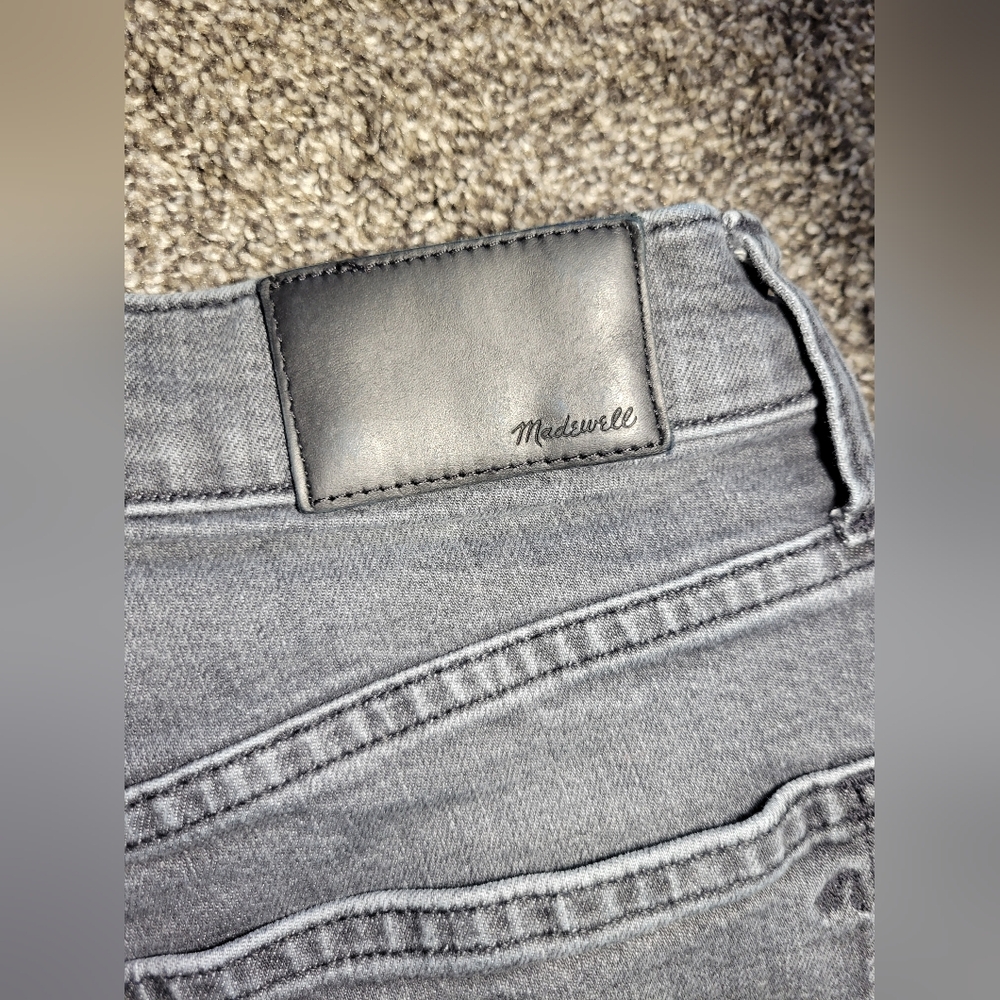 Madewell Vintage women size 27 skinny Jeans-grey - Picture 5 of 15